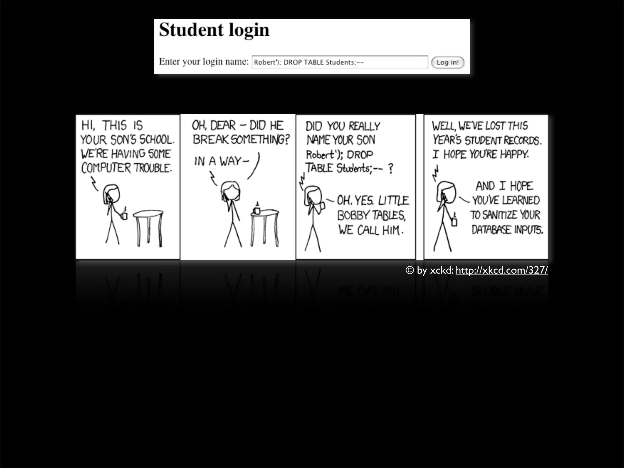 Whatever it takes - Fixing SQLIA and XSS in the process