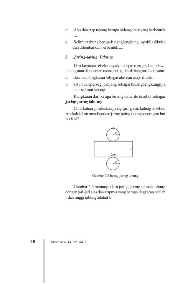 Buku Matematika SMP Kelas IX - Masduki Ichwan Budi Utomo