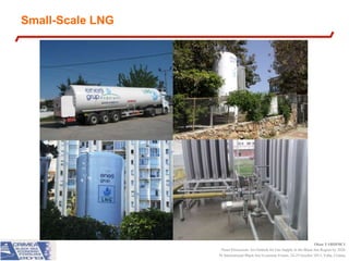 Small-Scale LNG

Okan YARDIMCI
Panel Discussion: An Outlook for Gas Supply in the Black Sea Region by 2020
IV International Black Sea Economic Forum, 24-25 October 2013, Yalta, Crimea

 