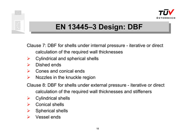 BS EN 13445 overview Workshop on PED doc. | PDF | Physics | Science