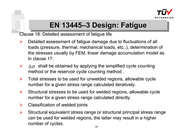 BS EN 13445 overview Workshop on PED doc. | PDF | Physics | Science