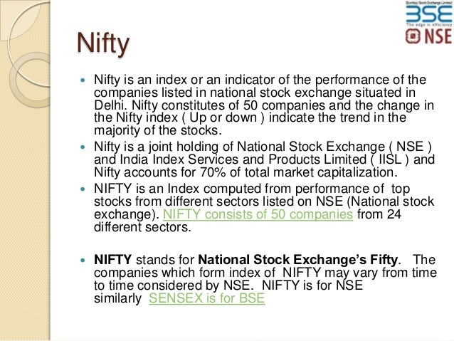 Calculation Of Sensex Nifty