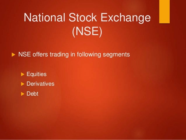 Nse screen based trading system