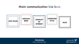 BrightonSEO 2021 - Stakeholder Salad: Communication Skills For SEOs - Talk Your Way Into Getting Shit Done