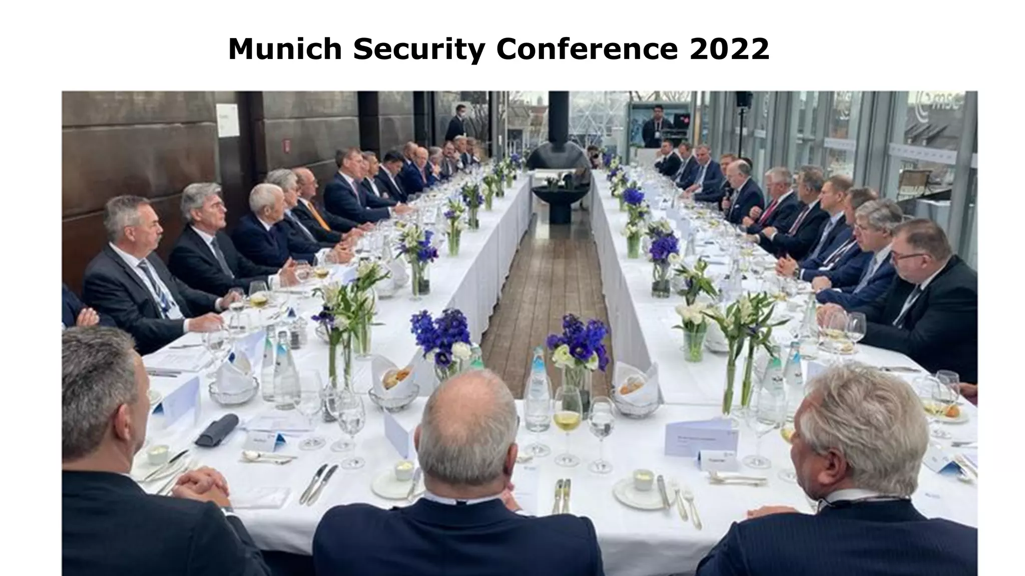 Munich Security Conference 2022
 