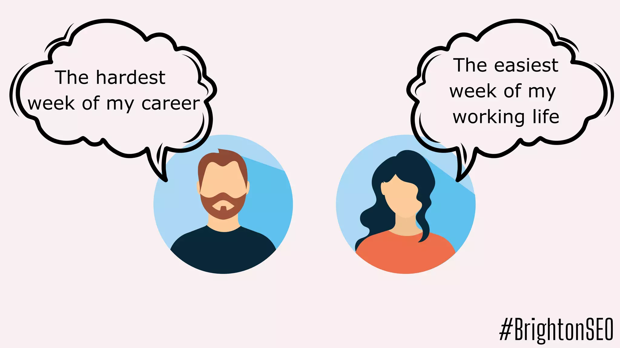 The hardest
week of my career
The easiest
week of my
working life
#BrightonSEO
 