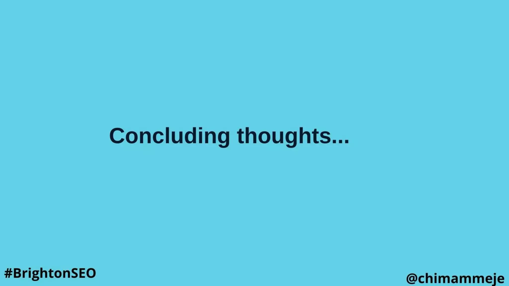 Brighton SEO 2022: On-page optimization lessons from analyzing over 400 blog posts