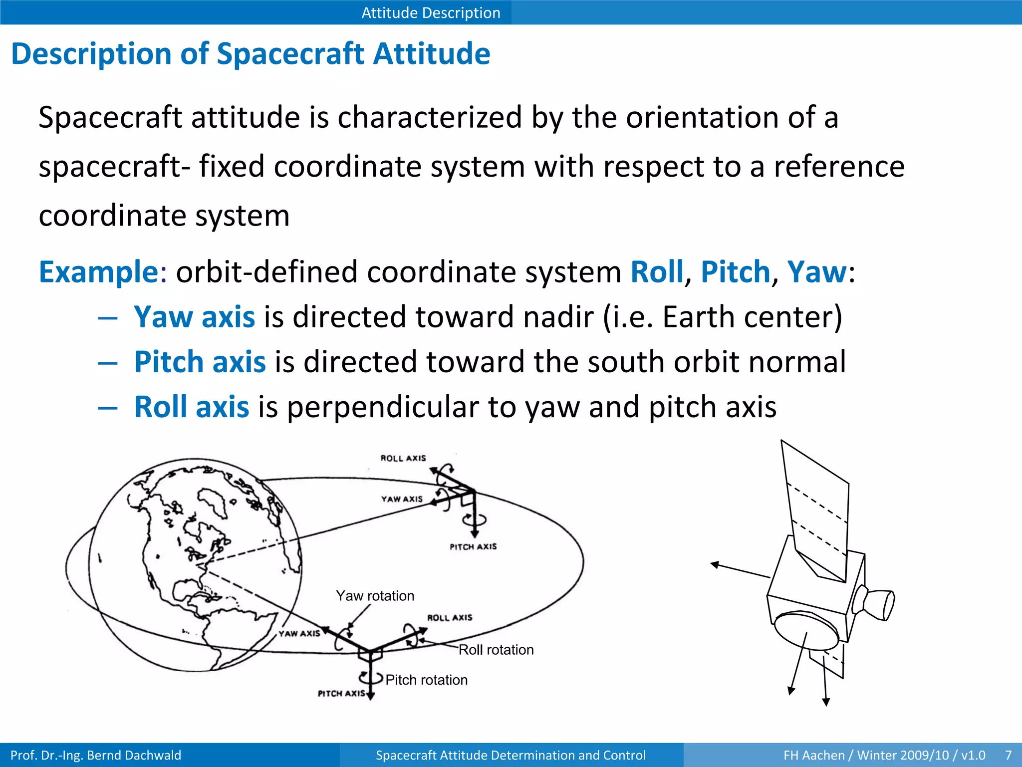 Bsf08 Spacecraft Attitude Determination And Control V1 0 | PDF