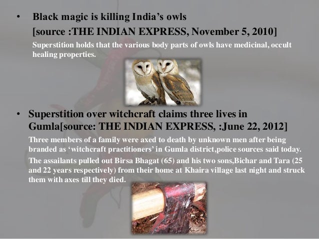Recent cases of superstition in india picture