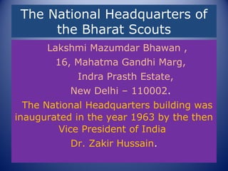 Bharat Scout & Guide KVK AJ Slide 21