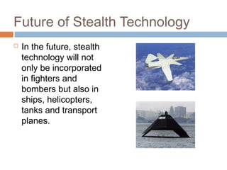 RADAR AND STEALTH TECHNOLOGY | PPT