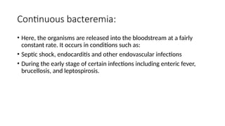 Bloodstream infections that progress to sepsis | PPTX