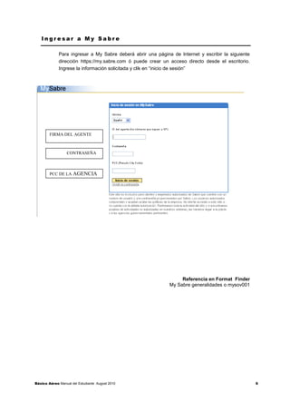 Básico aéreo sabre | PDF