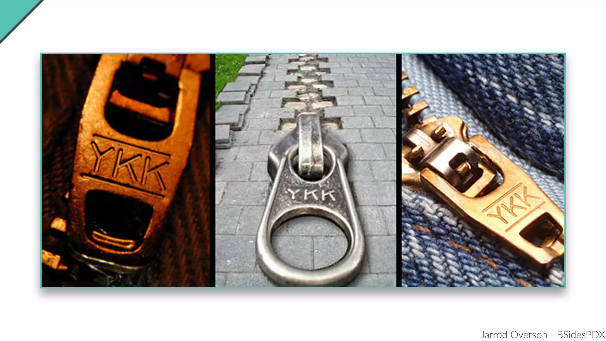 Jarrod Overson - BSidesPDX
 