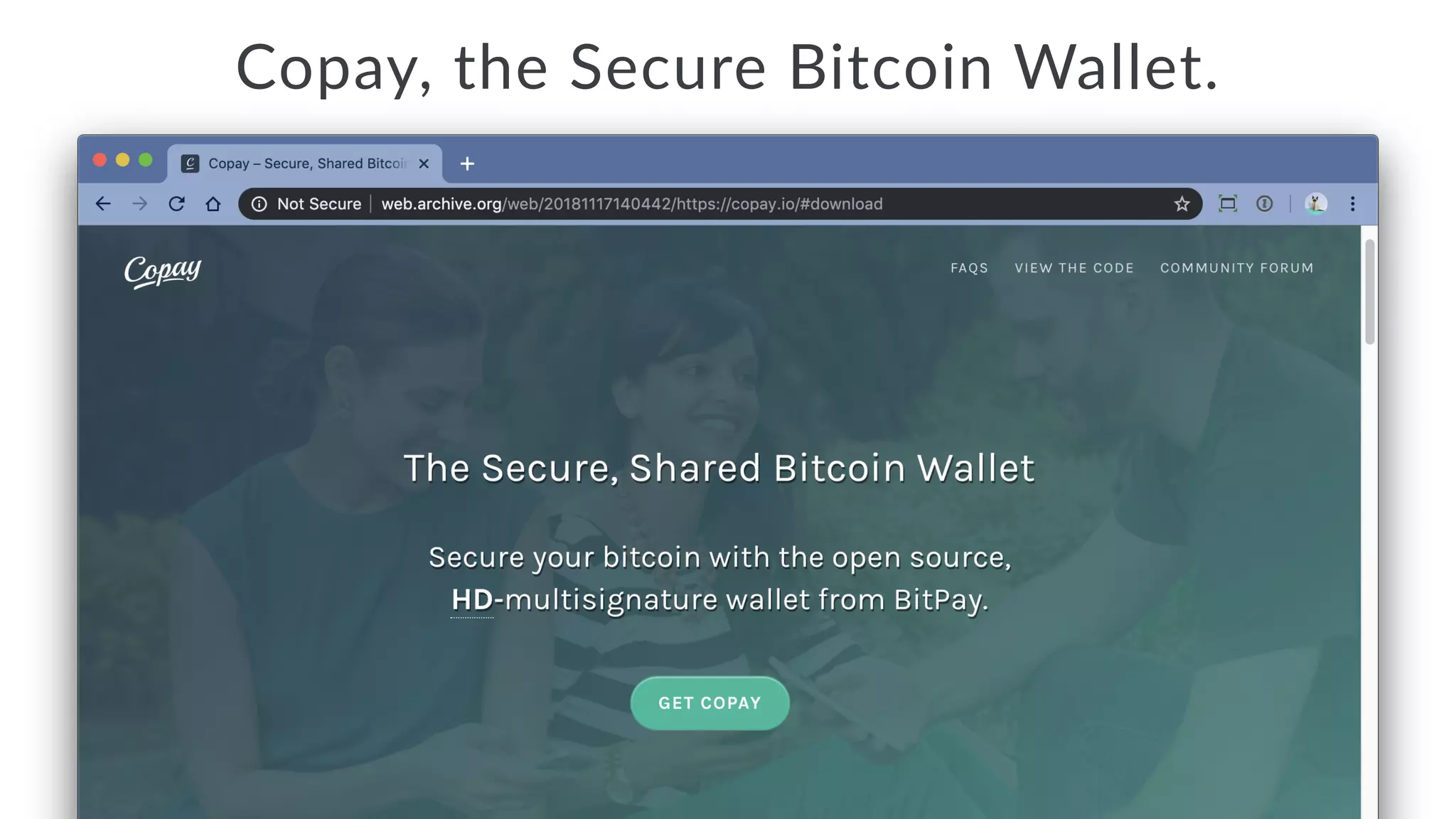Copay, the Secure Bitcoin Wallet.
 