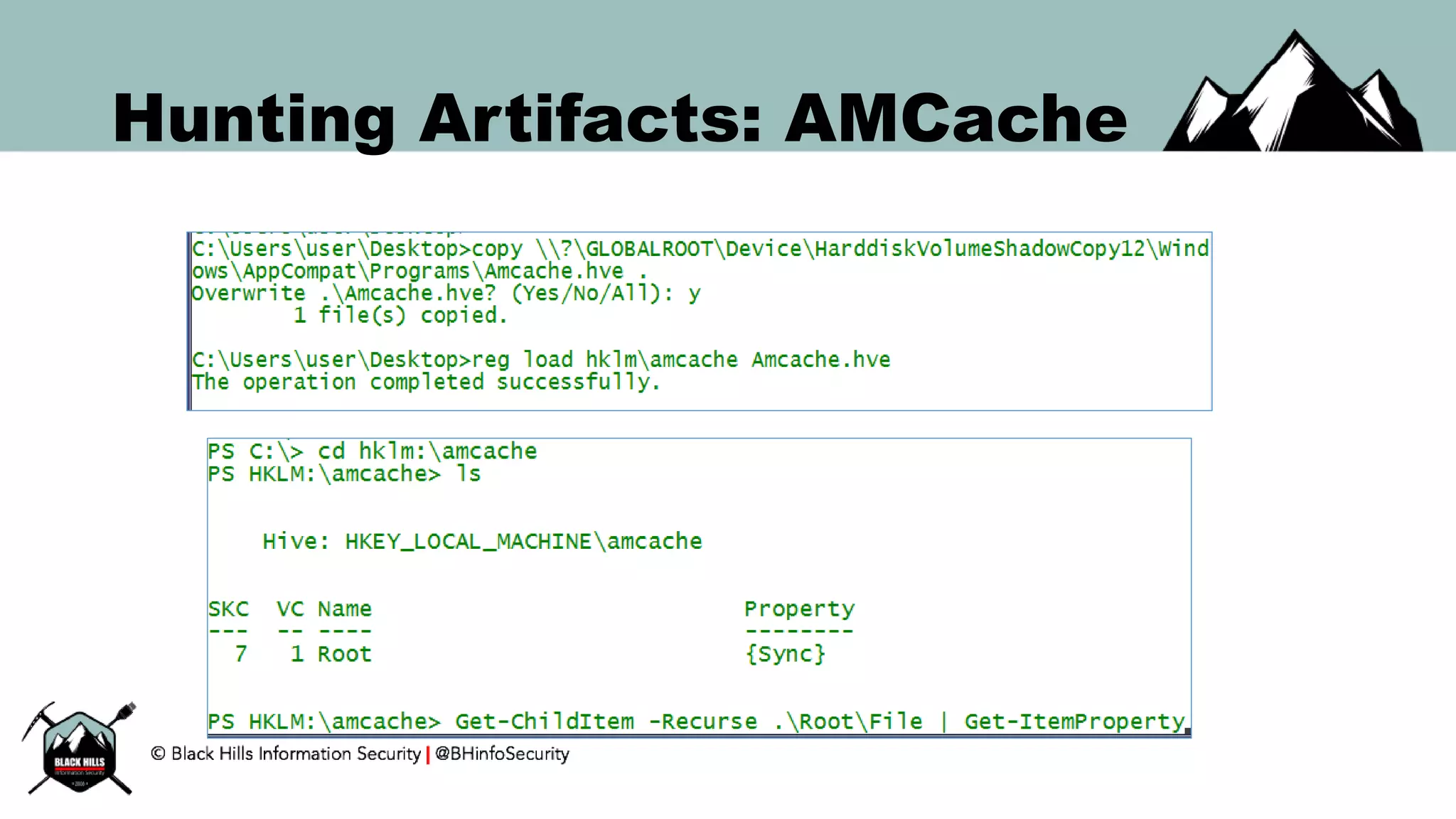 Hunting Artifacts: AMCache
 