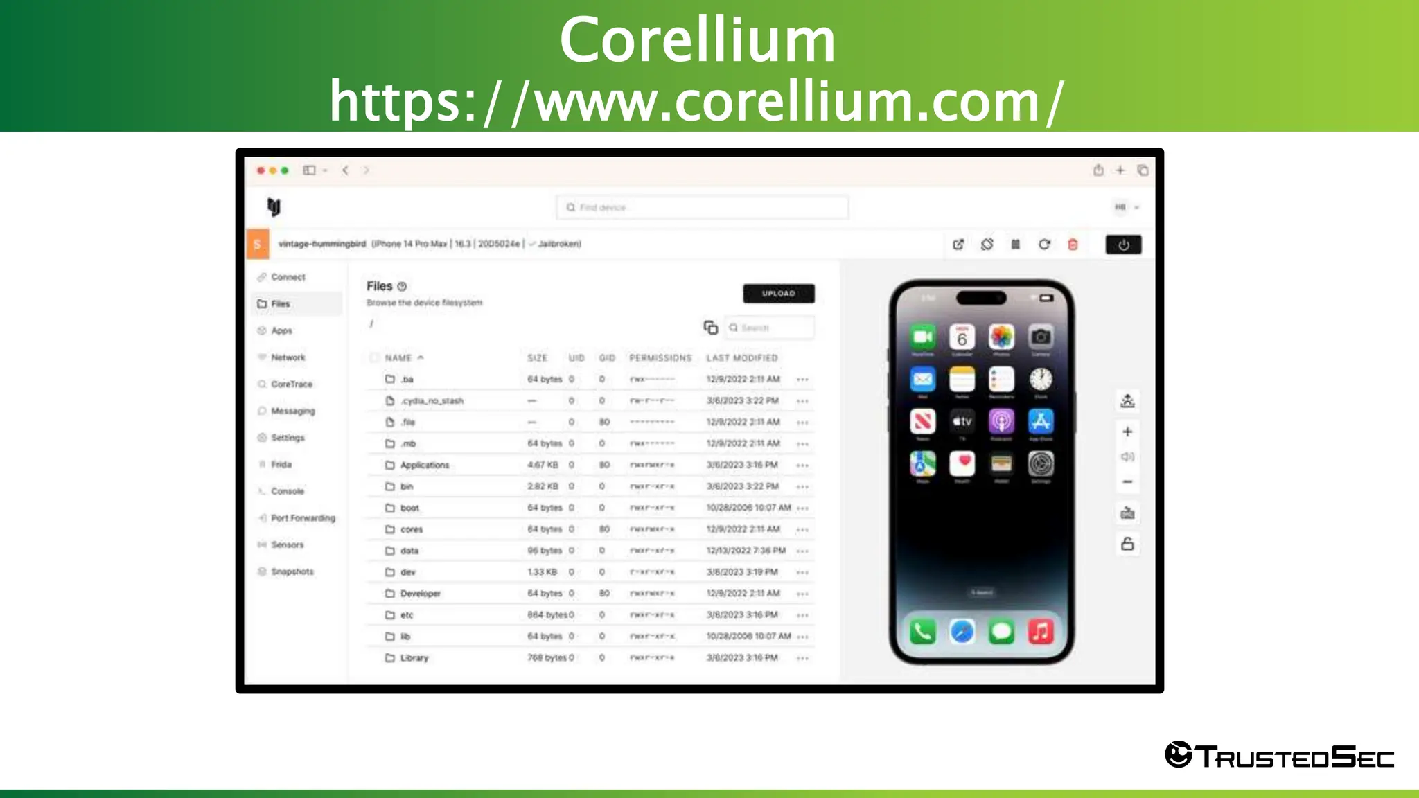 Corellium
https://www.corellium.com/
Screen Shot 2023-03-23 at 7.57.25 PM
 