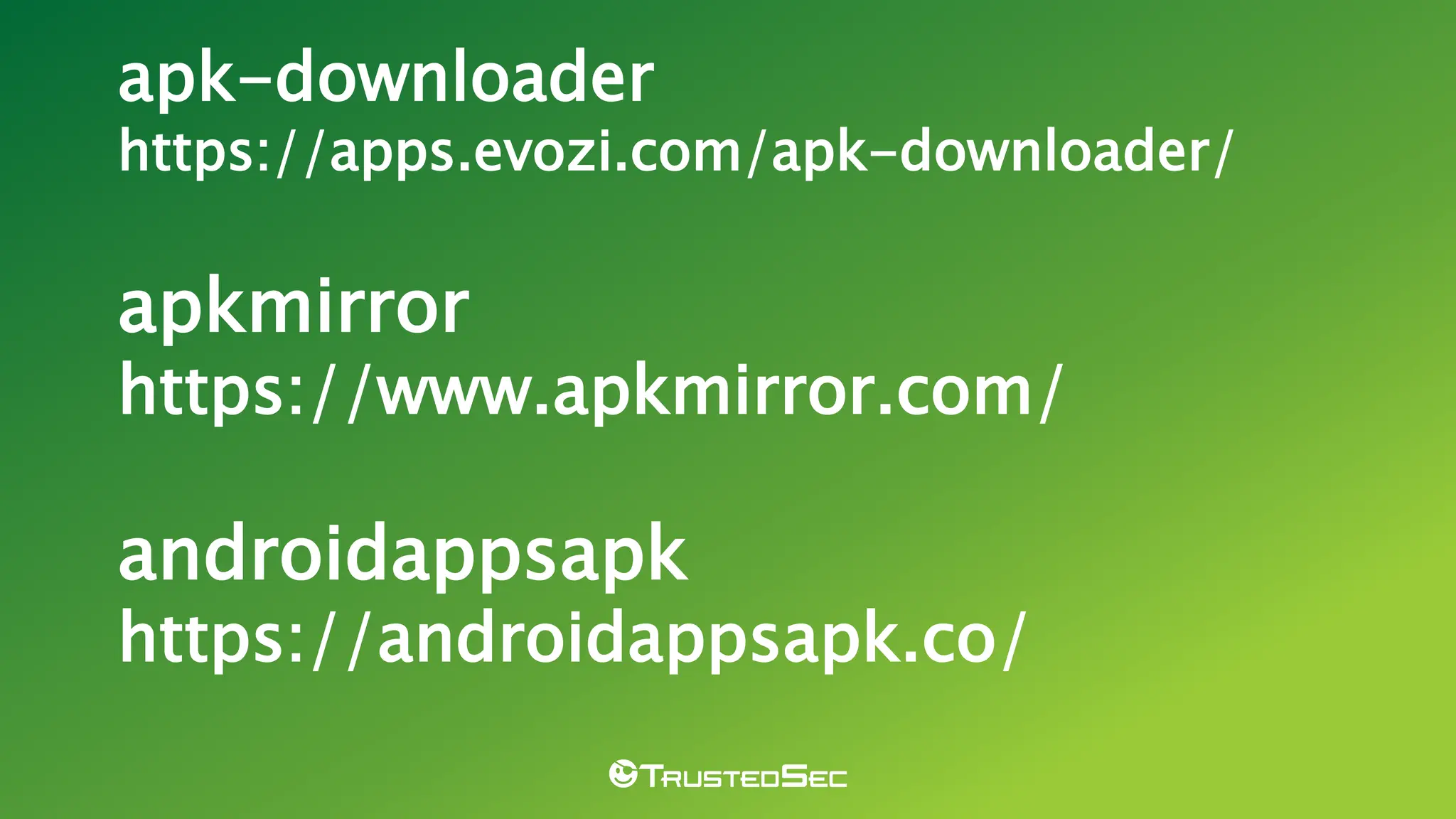 apk-downloader
https://apps.evozi.com/apk-downloader/
apkmirror
https://www.apkmirror.com/
androidappsapk
https://androidappsapk.co/
 