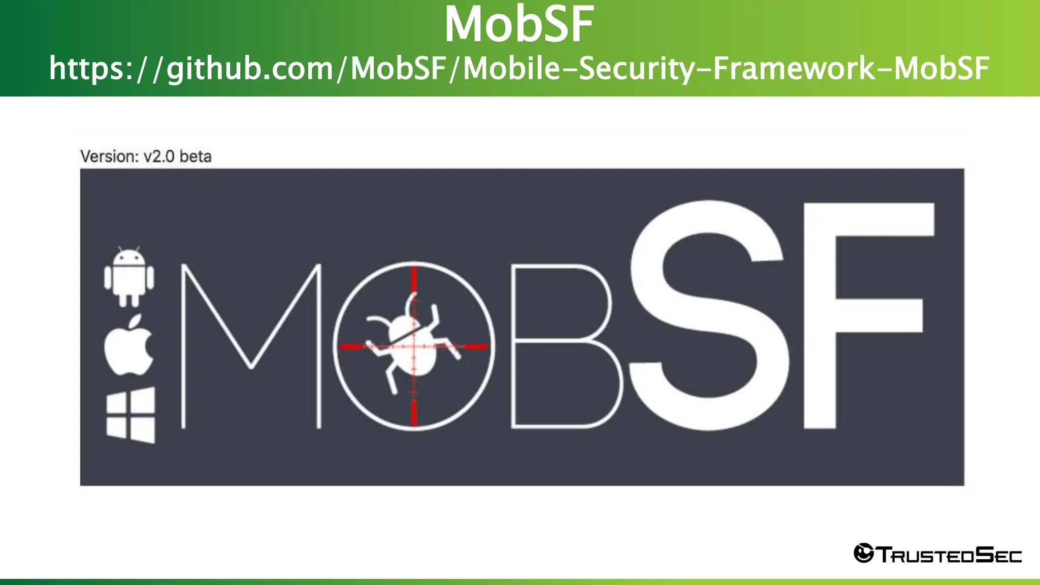MobSF
https://github.com/MobSF/Mobile-Security-Framework-MobSF
Screen Shot 2023-03-23 at 7.57.25 PM
 