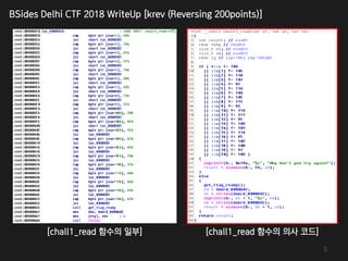 BSides Delhi CTF 2018 [krev (Reversing 200pts)] WriteUp | PDF