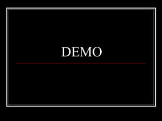 DEMO
 