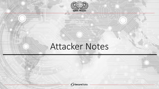 Attacker Notes
 