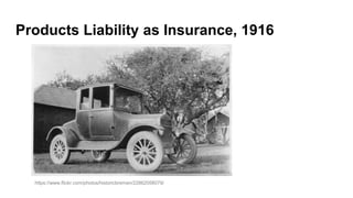 Products Liability as Insurance, 1916
https://www.flickr.com/photos/historicbremen/22862058079/
 