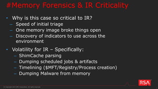 Memory Forensics for IR - Leveraging Volatility to Hunt Advanced Actors ...