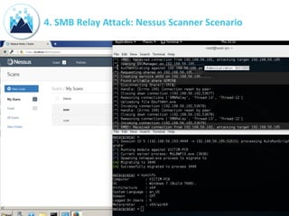 4. SMB Relay Attack: Nessus Scanner Scenario
 