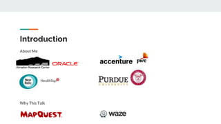 About Me
Why This Talk
Introduction
 