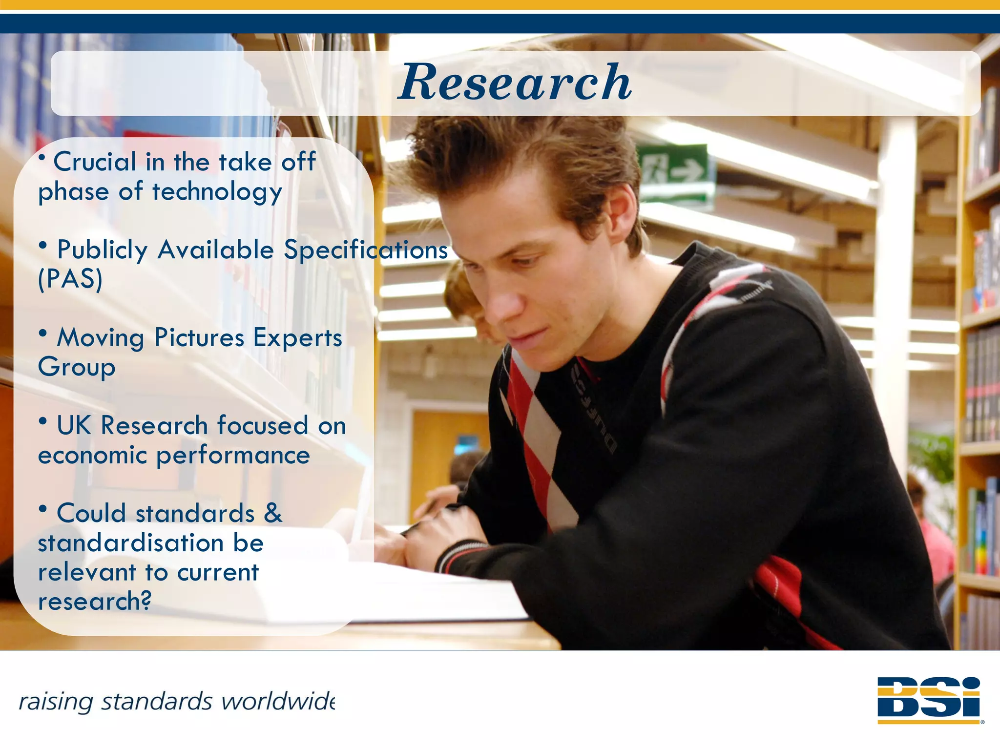 BSI Presentation Working with Higher Education PPT