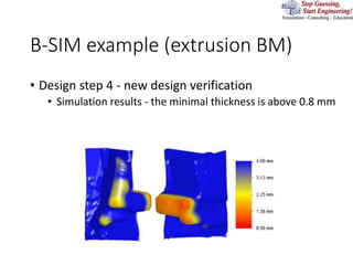 BSIM - Blow Molding Simulation | PPTX