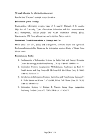 Bs information technology | PDF
