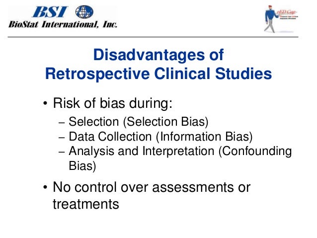 data bias sampling studies (2) Bsi retrospective share clinical 22apr13 slide data bias sampling studies (2) Bsi retrospective share clinical 22apr13 slide