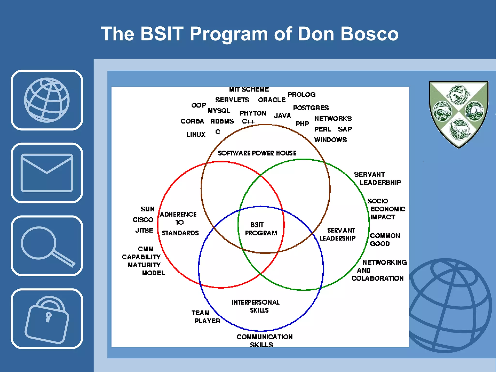 The BSIT Program of Don Bosco 