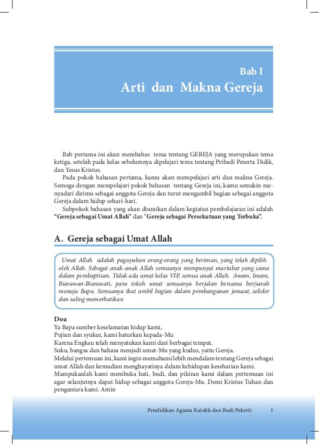 Apa Makna Gereja Sebagai Persekutuan Yang Terbuka Menurut Ag Art 10