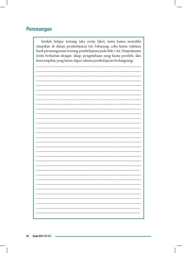 Buku Siswa Bahasa indonesia Kelas VIII SMP Kurikulum 2013