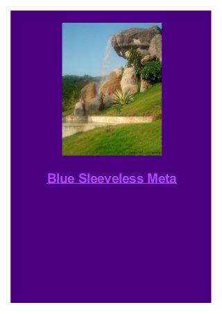 Blue Sleeveless Meta

 