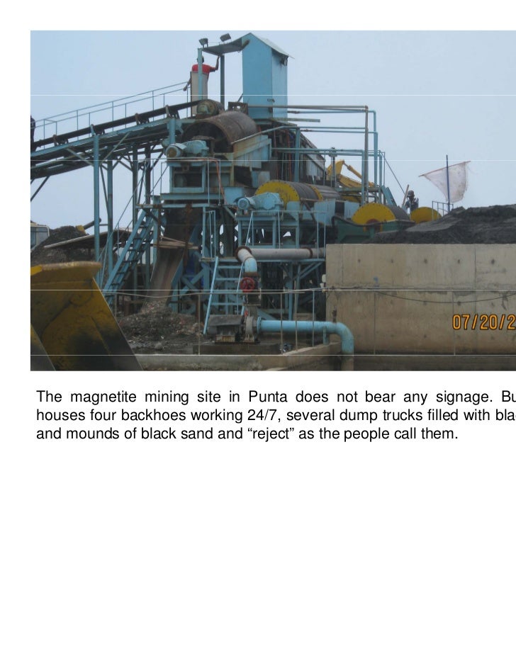 Black Sand Mining Punta Aparri Cagayan