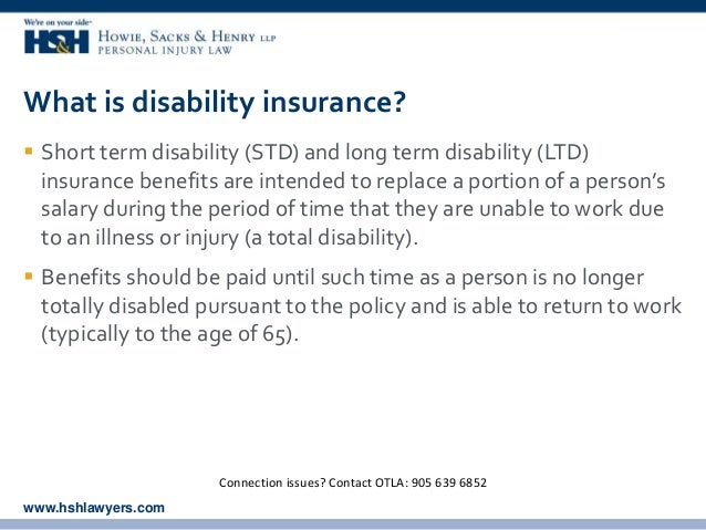 long term disability for law clerks by brad moscato and wendy betteley long term disability benefits