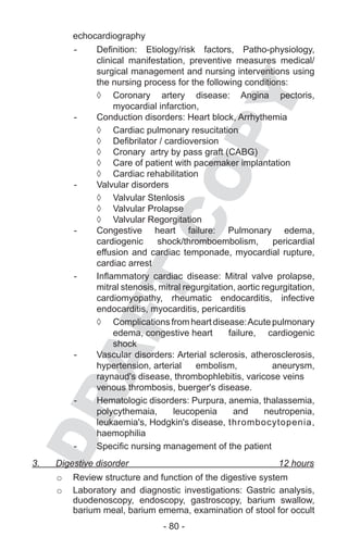BSc Nursing Syllabus of Nepal Updated | PDF