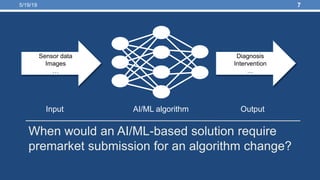 Regulating AI & ML in Medicine | PPTX | Technology Industry | Industries