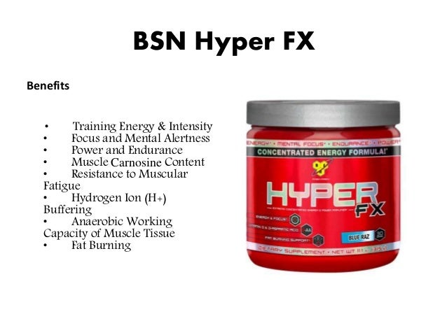 Bsn hyper fx Pre Workout Supplement