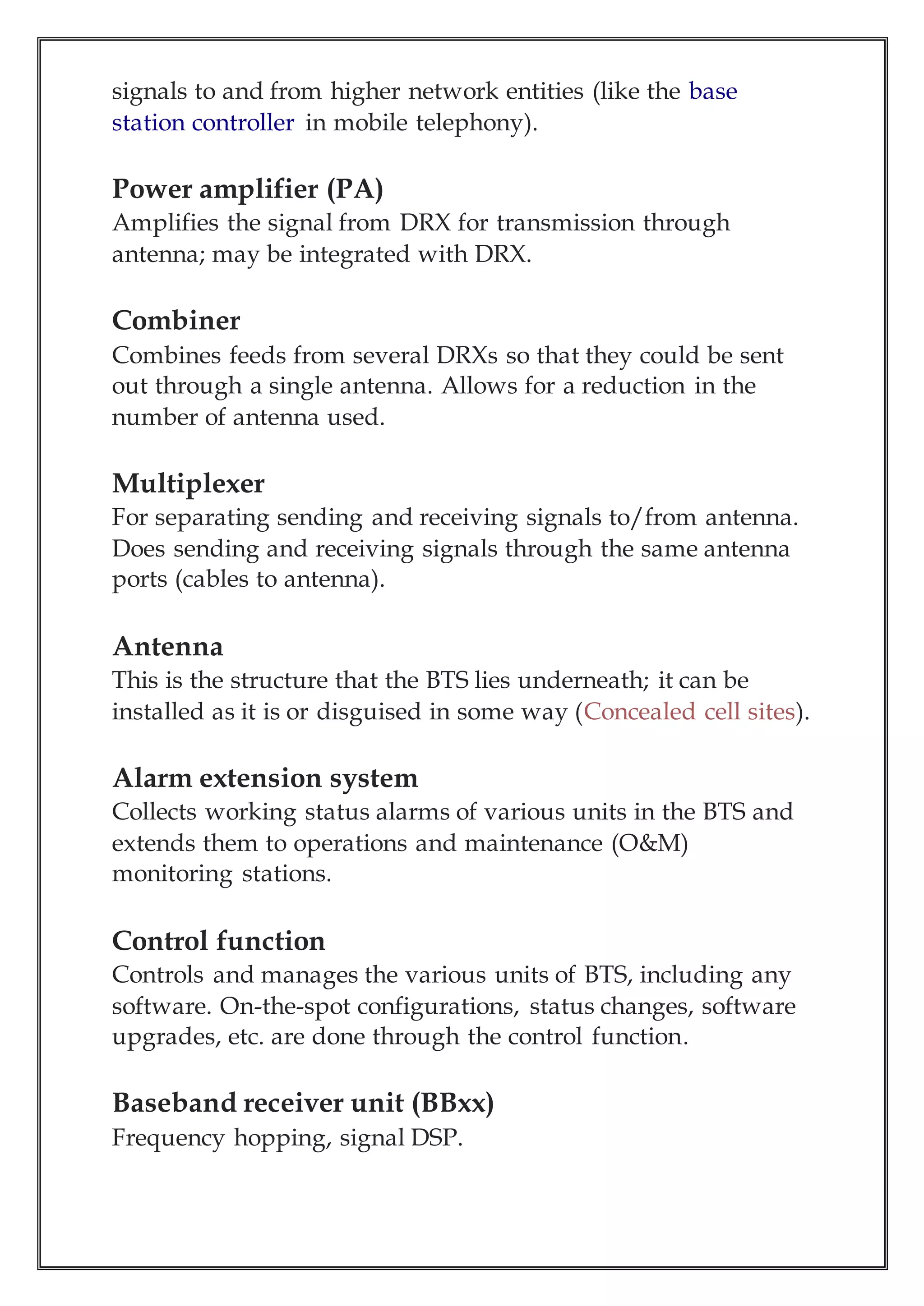 Bsnl Industrial training report | DOCX