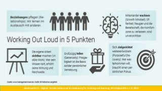 Arbeitswelt 4.0 – Digitale Transformation und die Bedeutung für Coaching und Beratung, BSO Regiotreffen, 1.11.2018
 