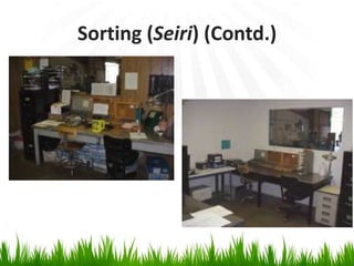 Sorting (Seiri) (Contd.)
 