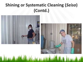 Shining or Systematic Cleaning (Seiso)
(Contd.)
 