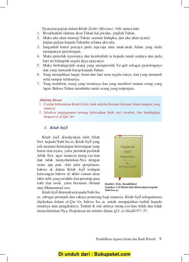 Buku Agama Islam Kelas 11 (XI) Kurikulum 13